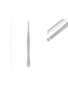 Tissue forceps STANDARD, 1 x 2 teeth 2
