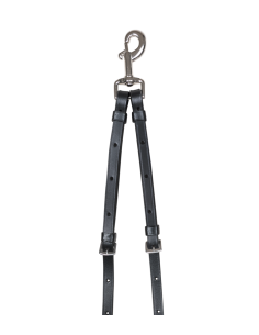 Кожен мартингал за коне Waldhausen X-Line с кръгли карабини 2