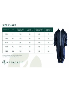 Protective Cover-all w/3 pockets and zipper,Vetnordic 2