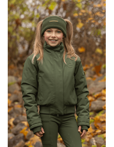 Детско зимно яке за езда тип блузон Covalliero AW26