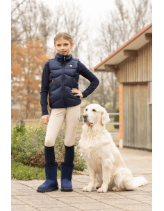 Детска ватирана грейка за езда Covalliero AW26
