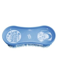 Четка Magic Brush за кучета синя 16 5х6 5х3см