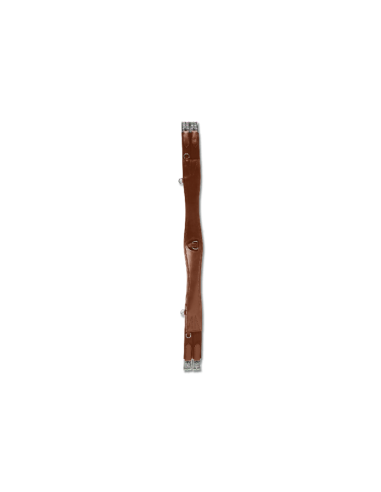 LEATHER SADDLE GIRTH - BROWN